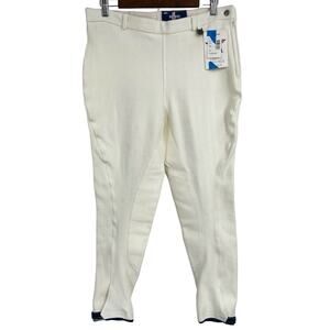 NWt Vintage Miller’s Full Seat Breeches Equestrian White‎ 32